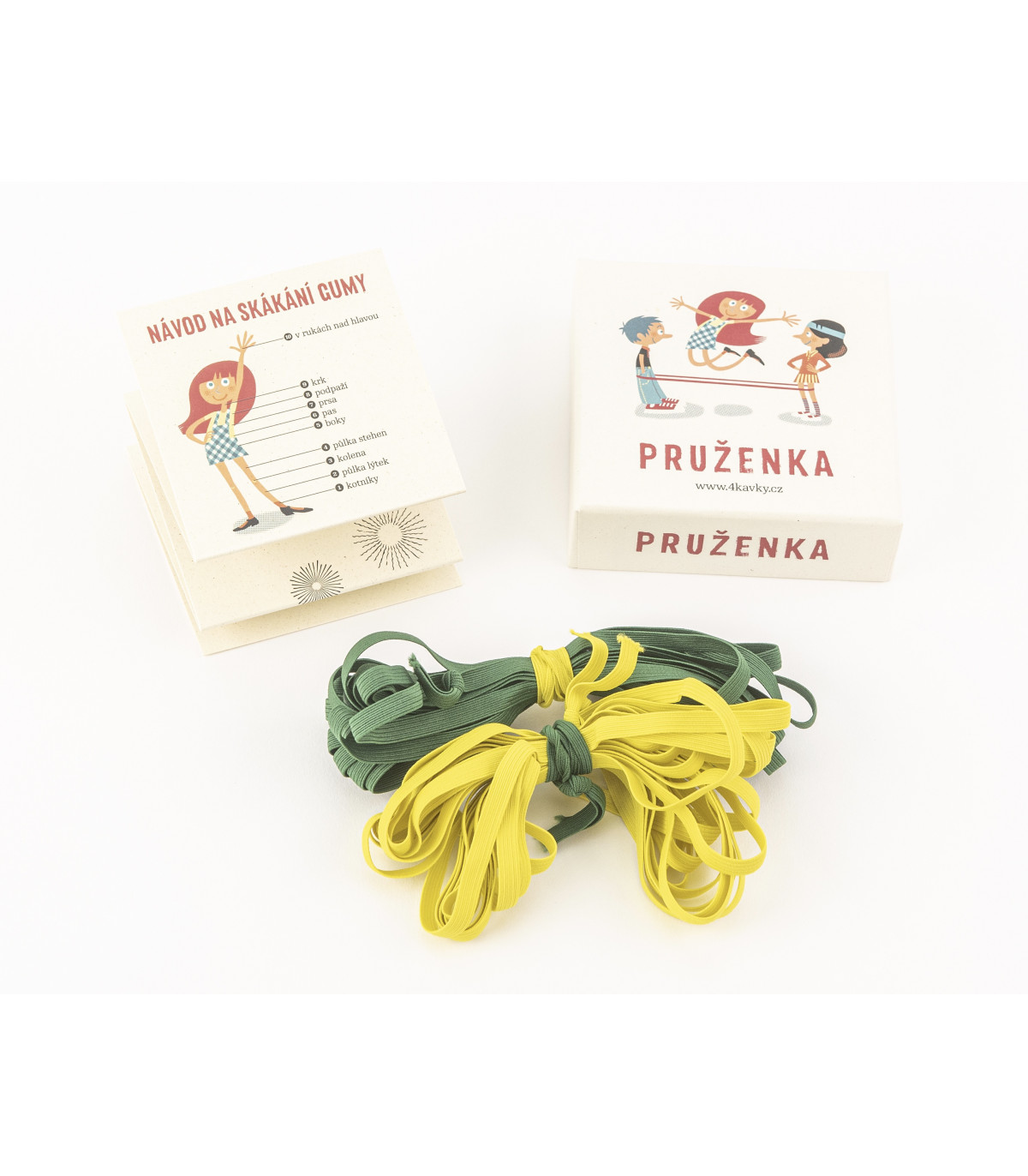 Dvojitá pruženka - legendární skákací guma