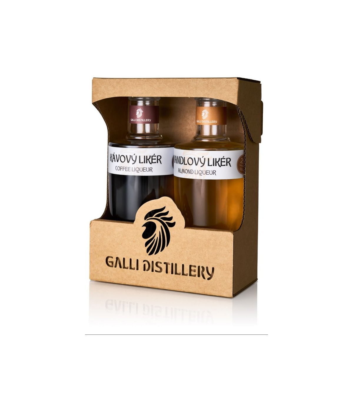Dárková sada KÁVOVÉHO a MANDLOVÉHO likéru
