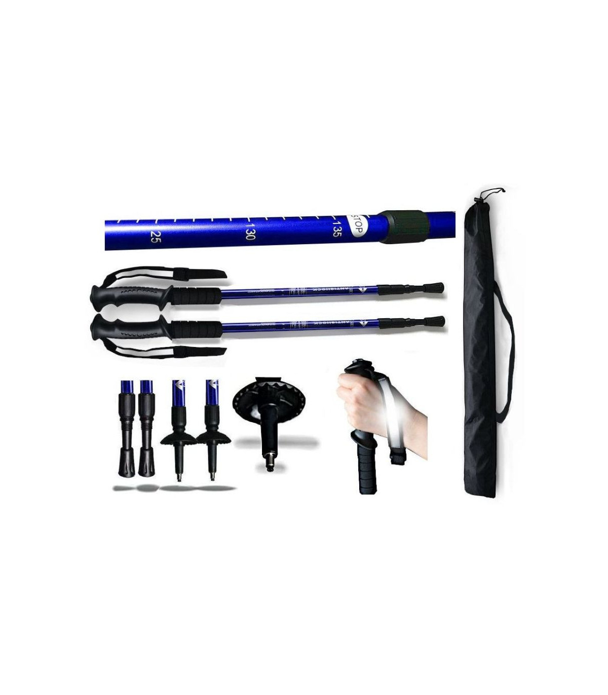 Trekingové hole s obalem