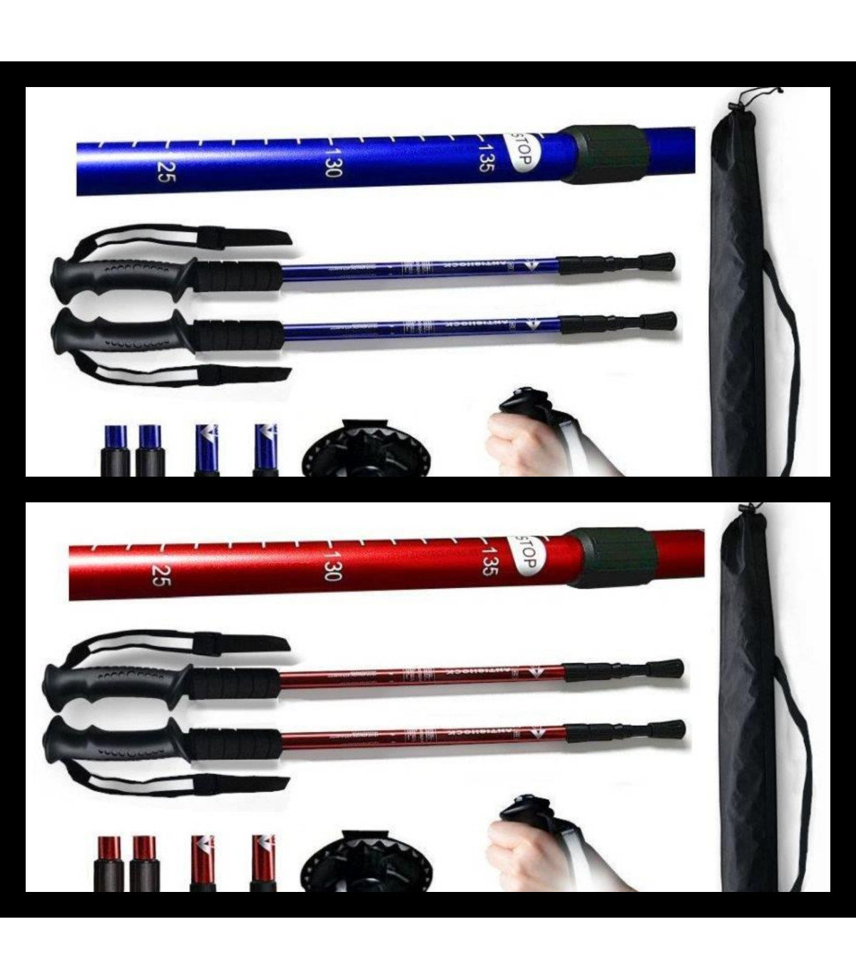 Sada trekingových holí