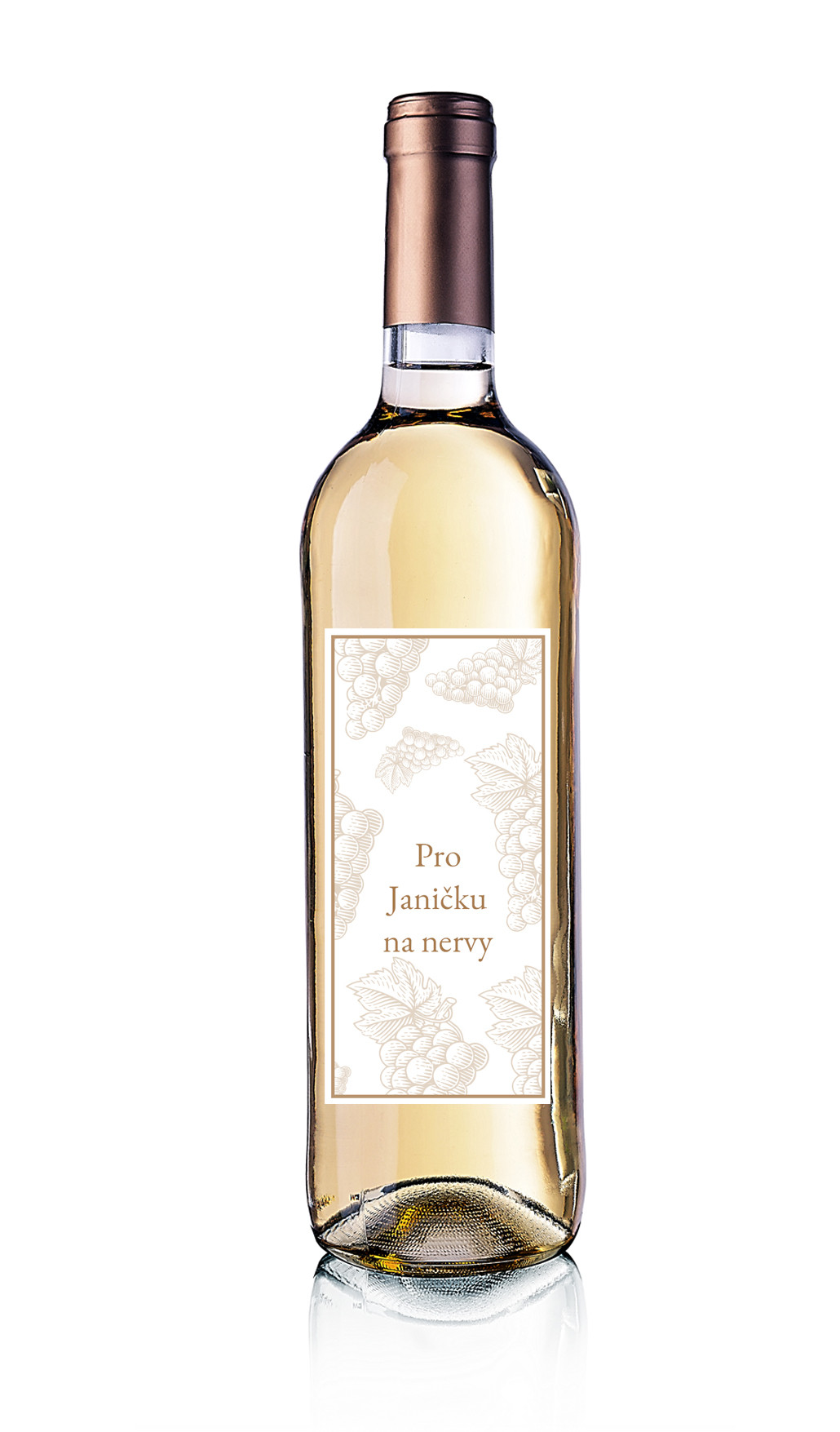 Levně Dárkové víno Chardonnay s originální etiketou