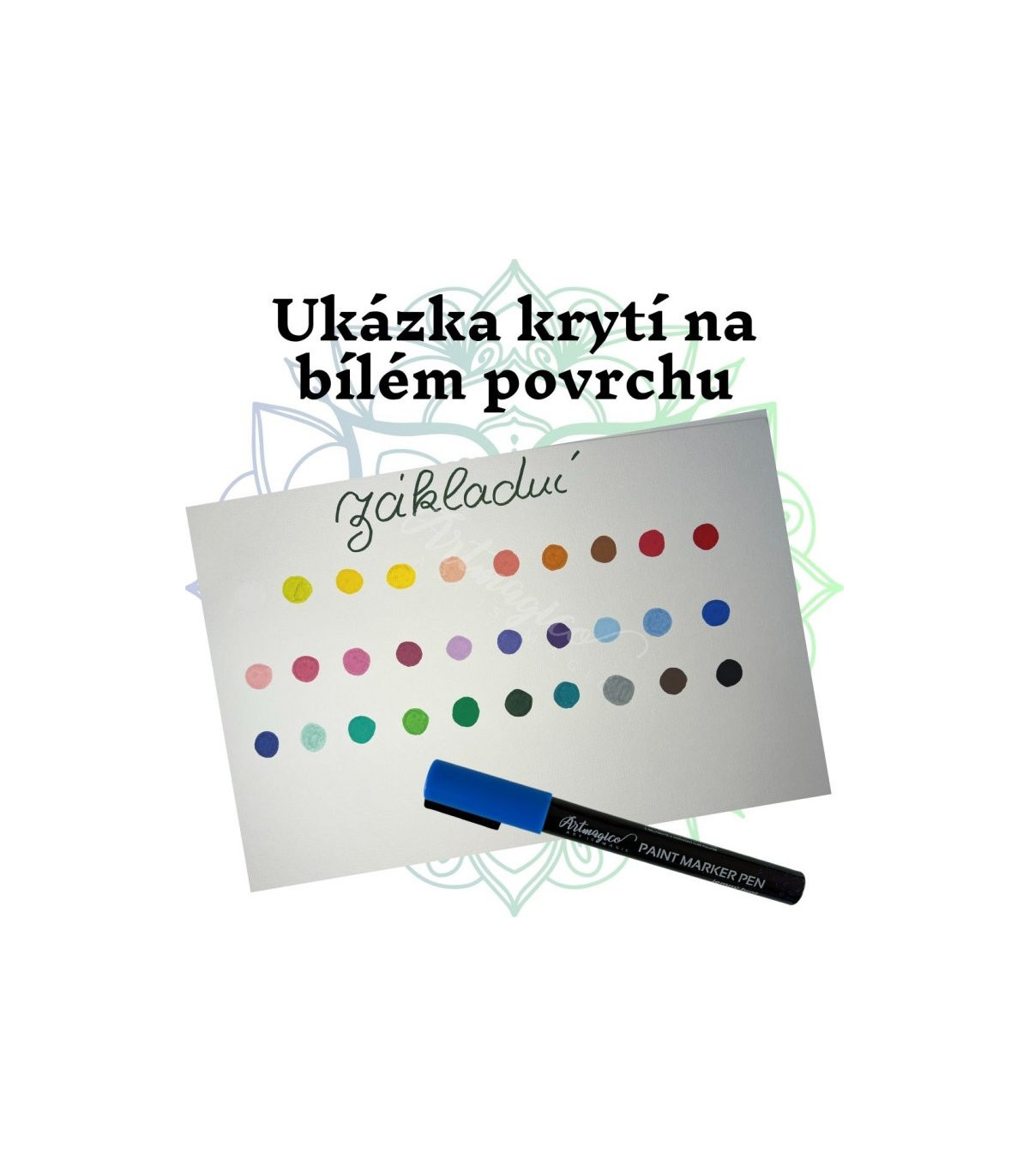 Artmagico akrylové fixy s jemným hrotem (30ks)