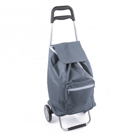 Praktická nákupní taška na kolečkách Cargo - šedá