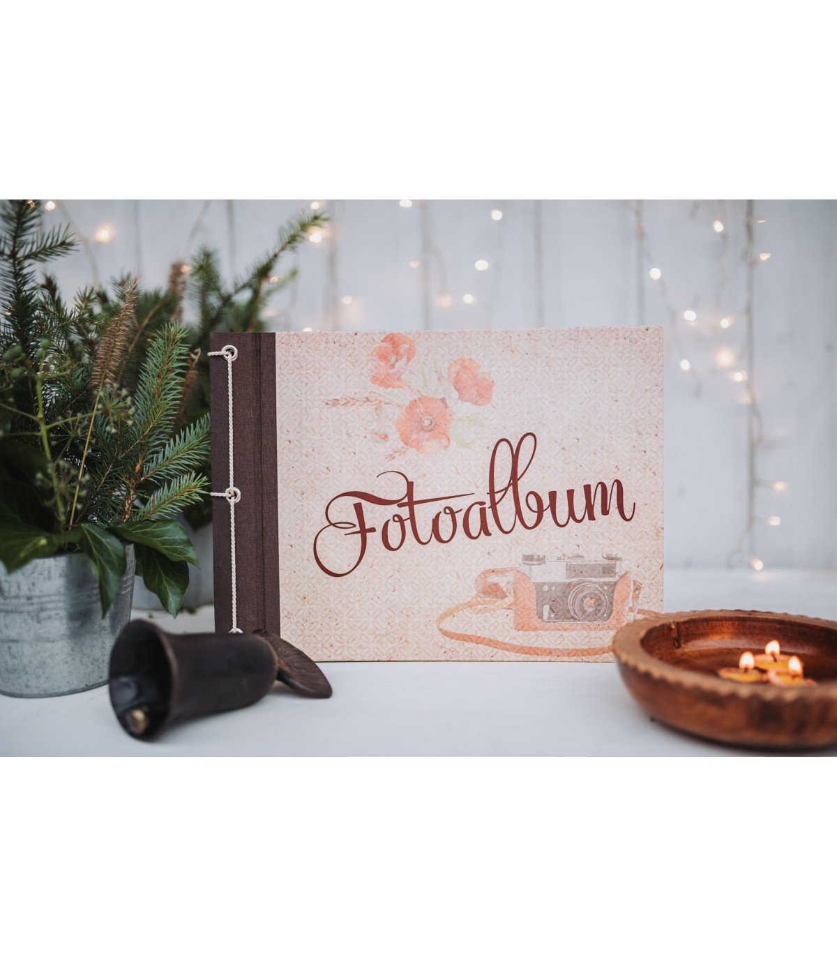 Klasické fotoalbum z české řemeslné dílny