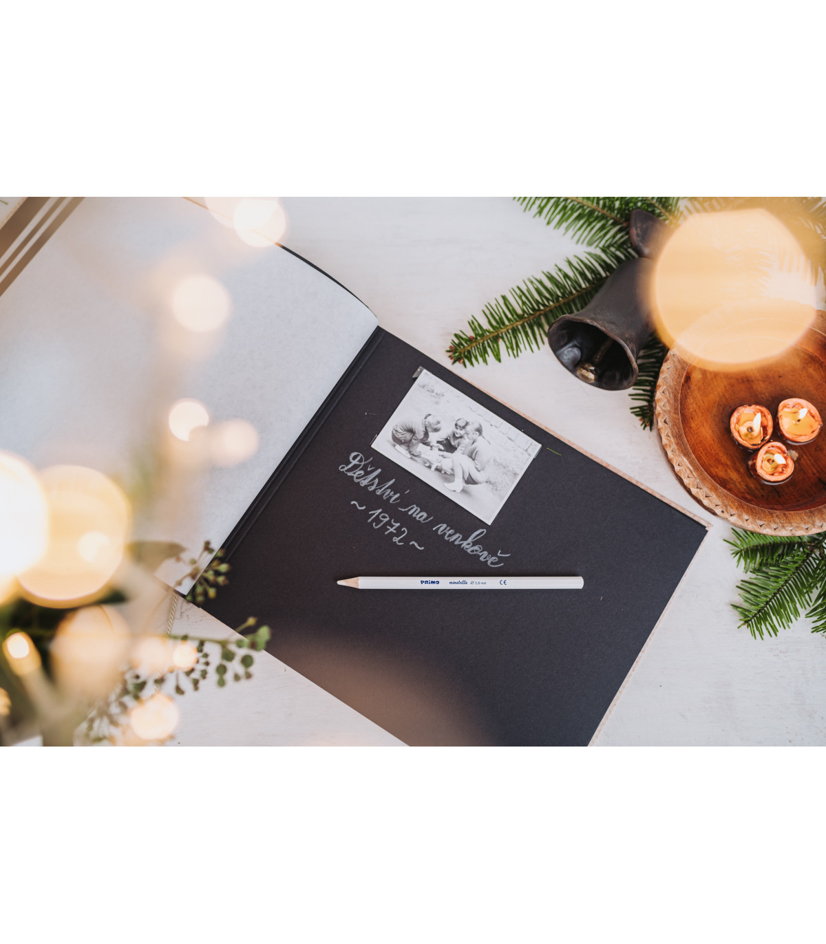 Klasické fotoalbum z české řemeslné dílny