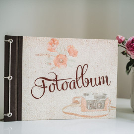 Klasické fotoalbum z české řemeslné dílny