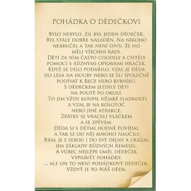 Pohádkové dárkové balení kosmetiky pro dědečka