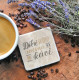 Mramorový tácek - Dobré ráno začíná po kávě!