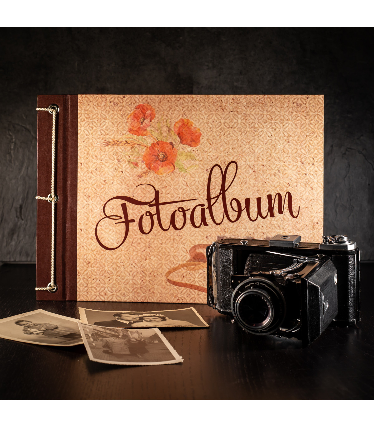 Klasické fotoalbum z české řemeslné dílny