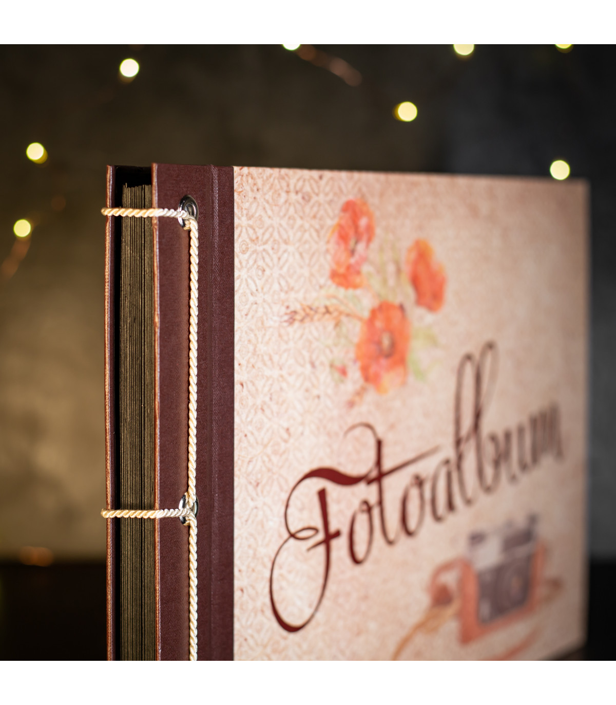 Klasické fotoalbum z české řemeslné dílny