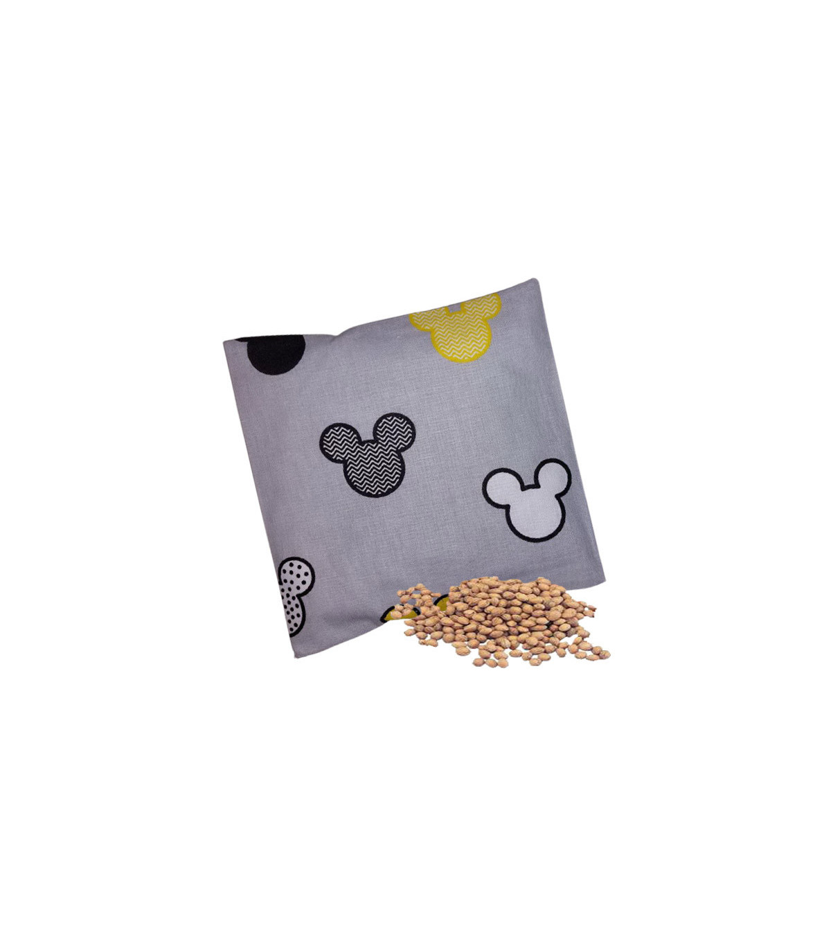 Nahřívací třešňový polštářek - pratelný potah