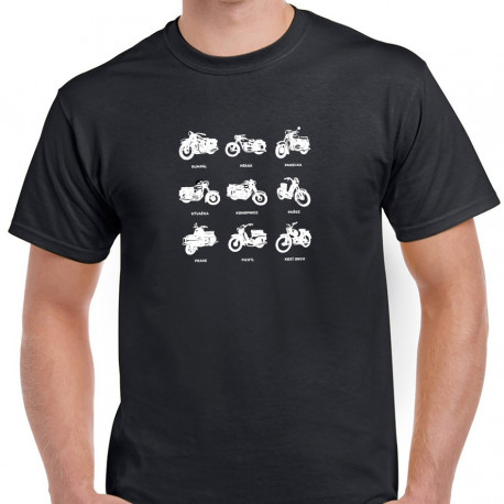 Tričko Nezapomenutelné motorky