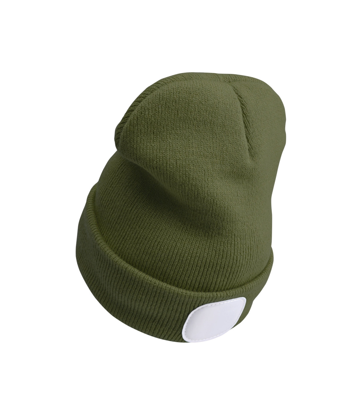 Čepice se světýlkem - tmavě zelená