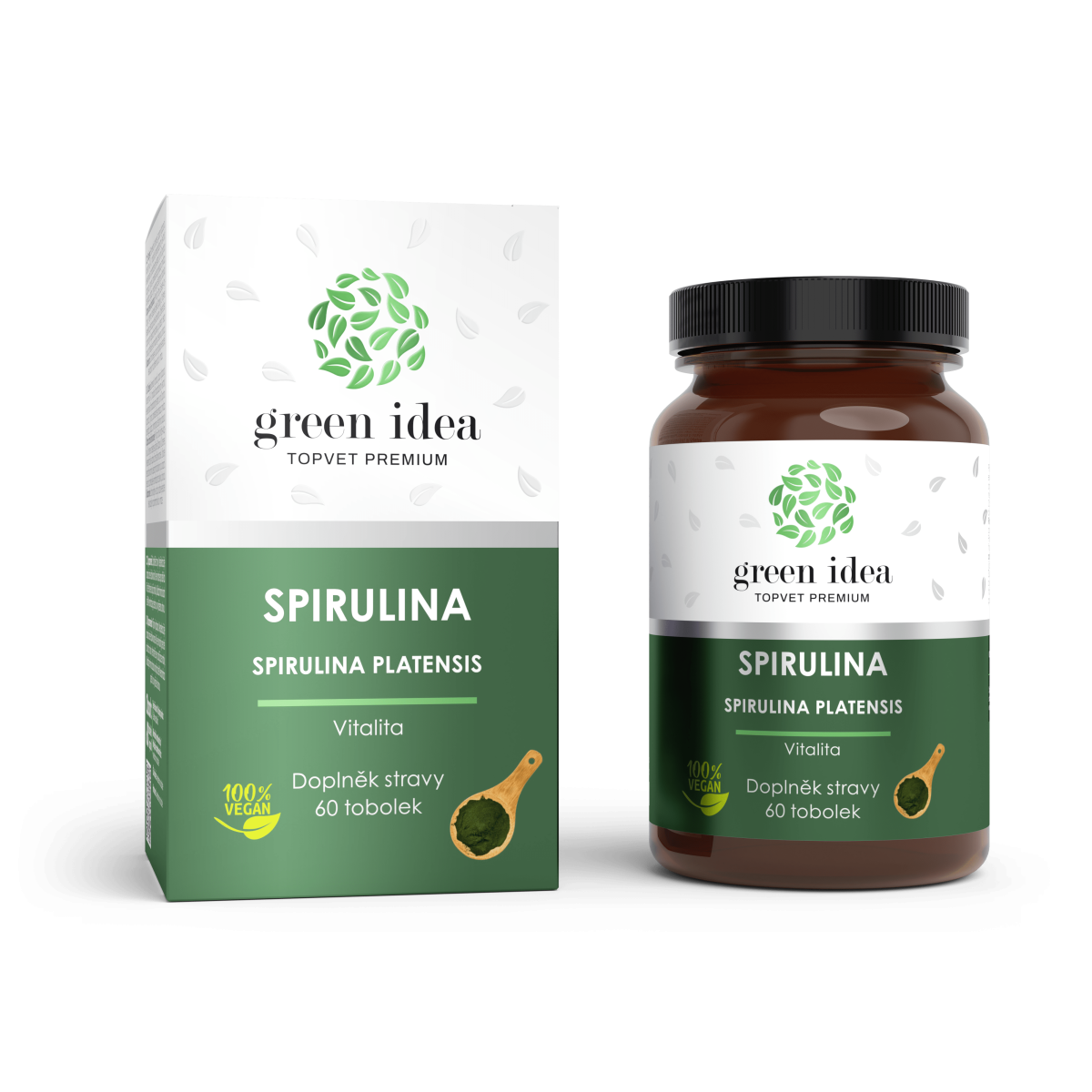 Levně SPIRULINA - antioxidant, glykemie, svalstvo