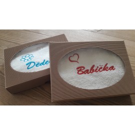 Ručník s věnováním Babička