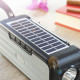 Bezdrátový reproduktor se solárním nabíjením a LED svítilnou