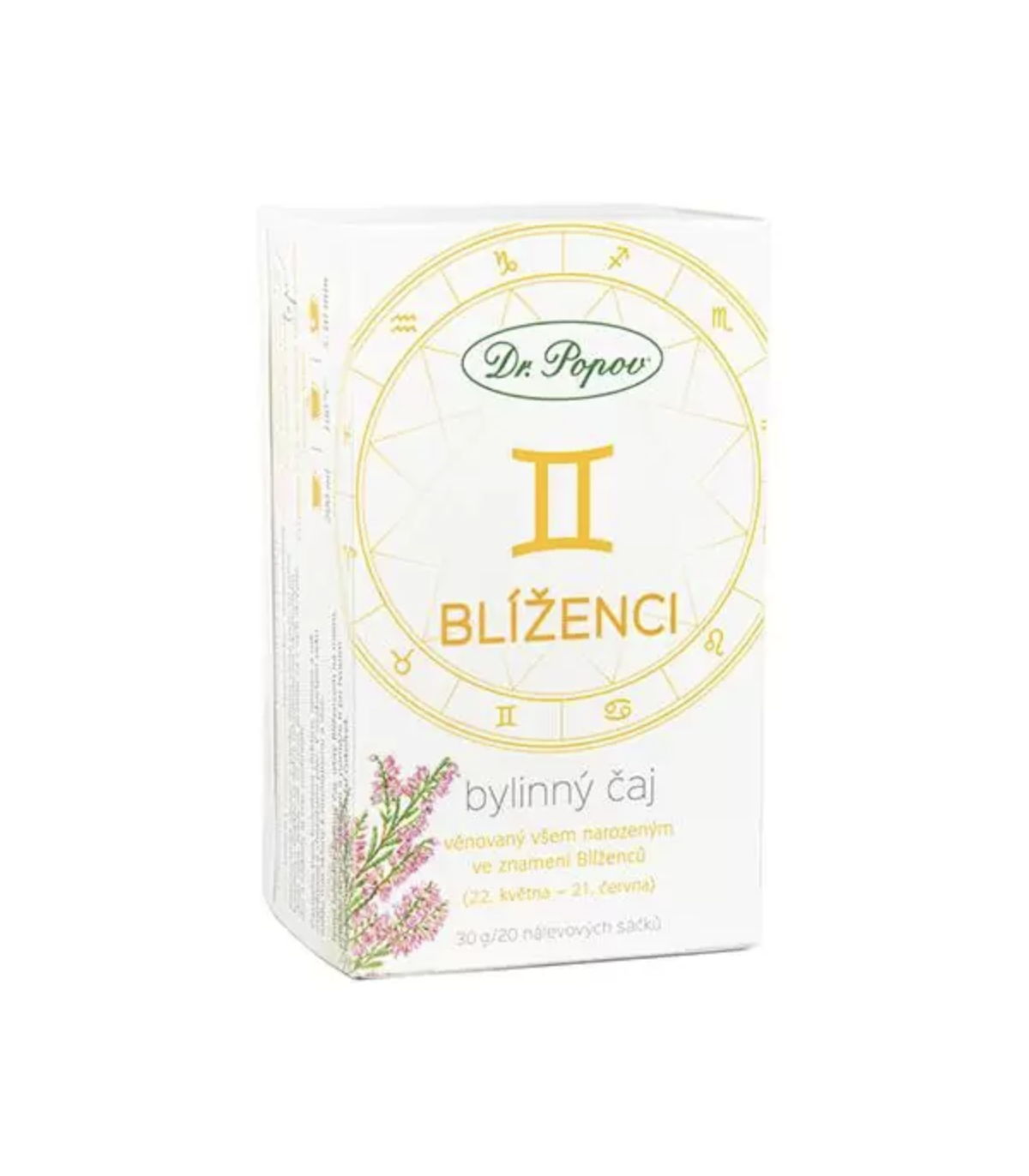 Bylinný čaj BLÍŽENCI expirace