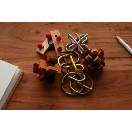 Brain Puzzle sada 6 hlavolamů