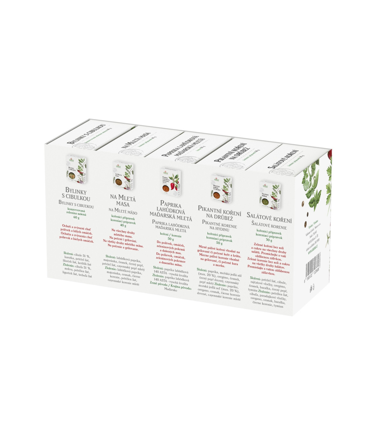 Dárková sada DOBRÉ KOŘENÍ