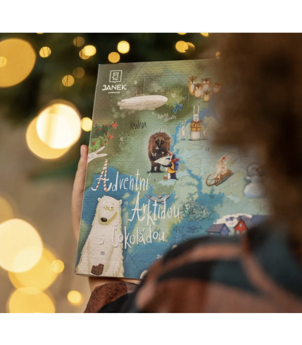 Adventní kalendář - Antarktidou s čokoládou