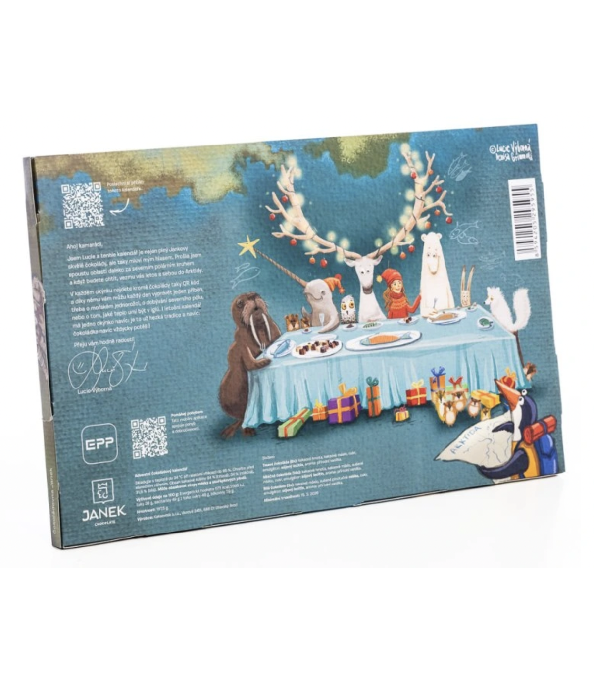 Adventní kalendář - Antarktidou s čokoládou