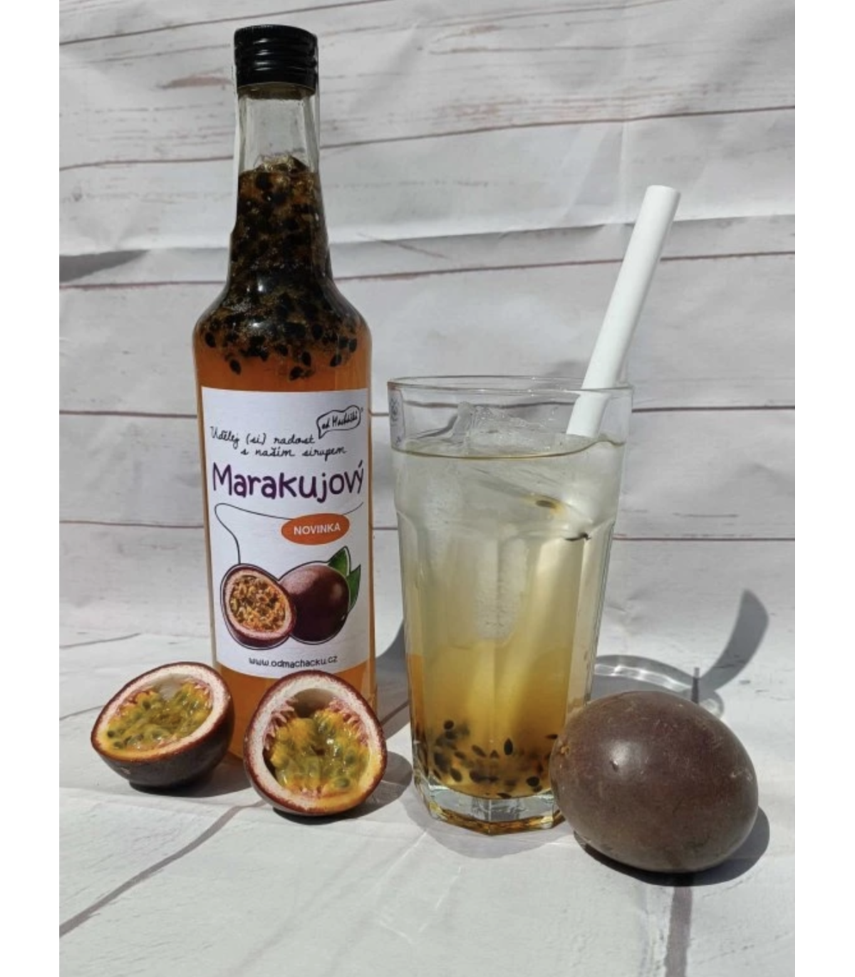 Sirup Plný vitamínů - MARAKUJOVÝ