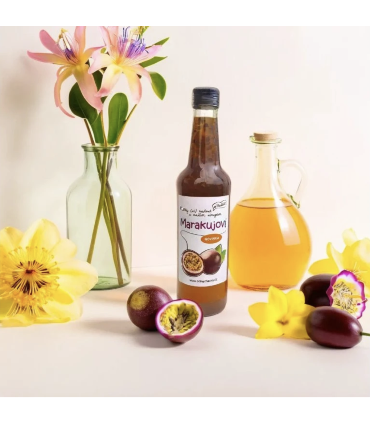 Sirup Plný vitamínů - MARAKUJOVÝ