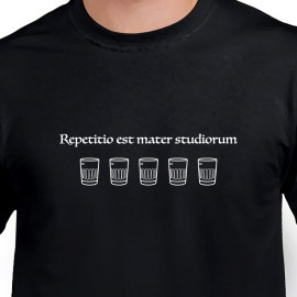 Tričko Opakování je matka moudrosti