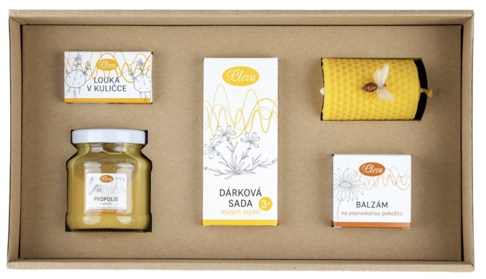 Dárková sada Medové potěšení