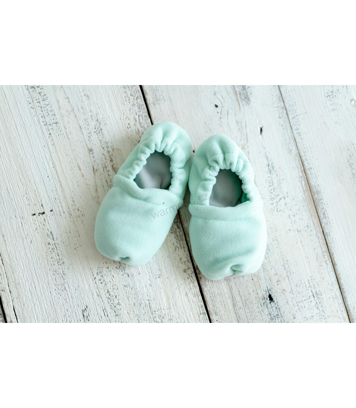 Nahřívací bačkory zelené