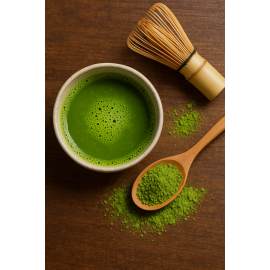 Tradiční japonská BIO matcha z 1. a 2. sklizně v tubě