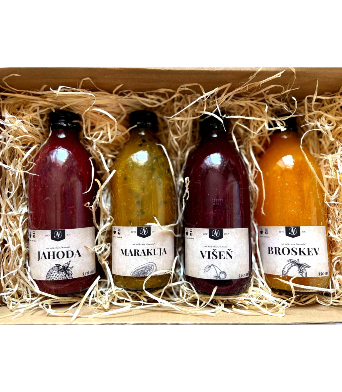 Dárkové balení poctivých sirupů 4x330 ml