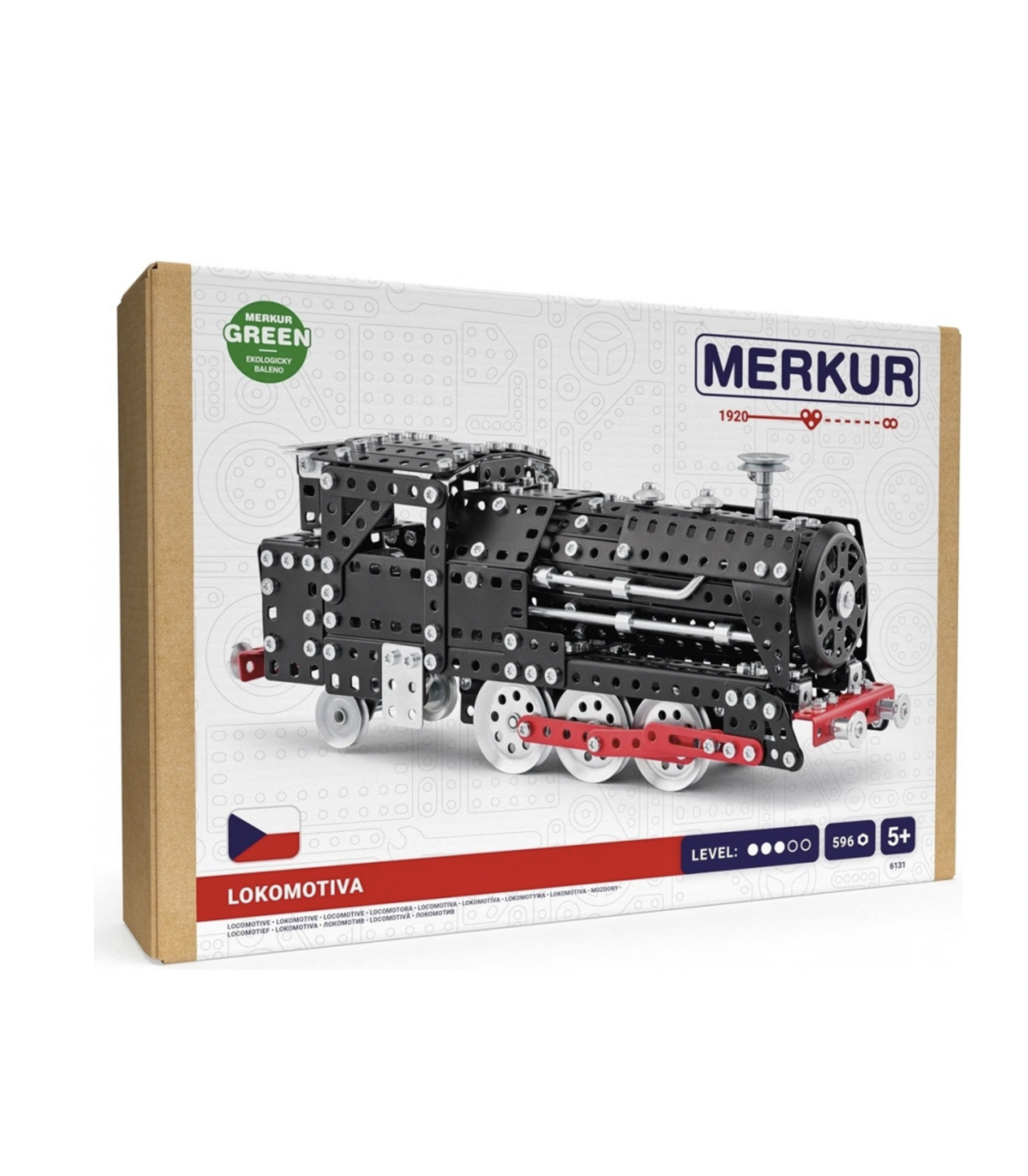 Stavebnice Merkur - LOKOMOTIVA