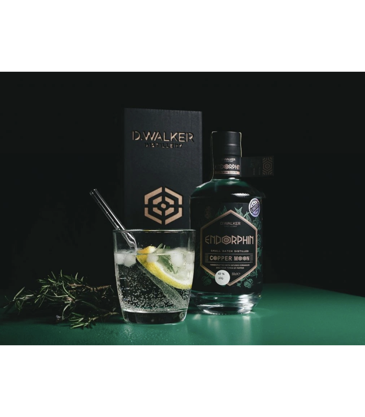 Gin v dárkovém balení COPPER MOON