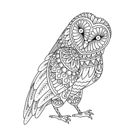 Relaxační omalovánky pro dospělé ZVÍŘATA