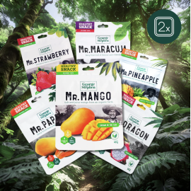 Prémiové exotické sušené ovoce v dárkovém balení 12 ks