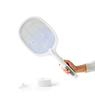 Elektrická plácačka na hmyz 2v1