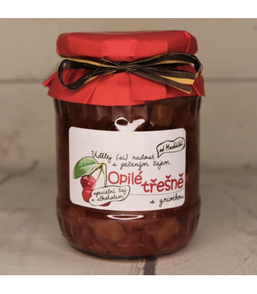 Pečený čaj - opilá třešeň s griotkou | dárek pro babičku a dědečka