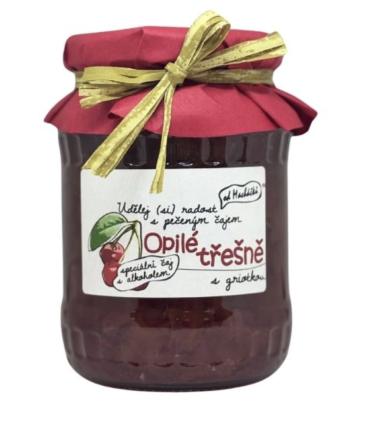 Pečený čaj - opilá třešeň s griotkou | dárek pro babičku a dědečka