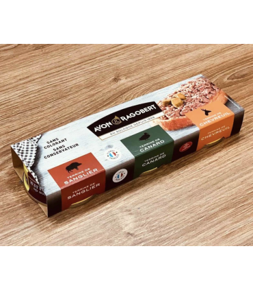 Dárkové trio mysliveckých paštik