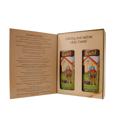 Kniha pro kutily - kosmetická sada