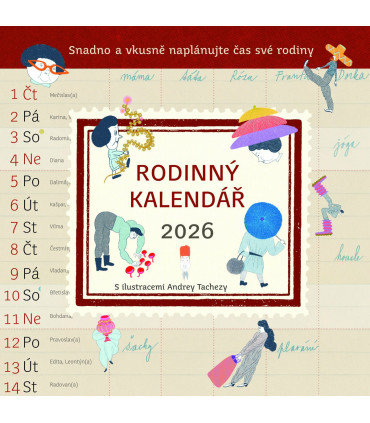 Rodinný kalendář 2026