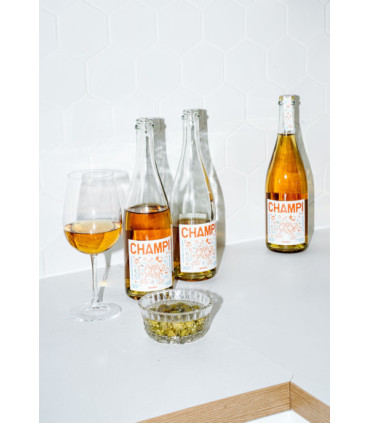 Jablečný šampus bez alkoholu CHAMPI – pro celou rodinu