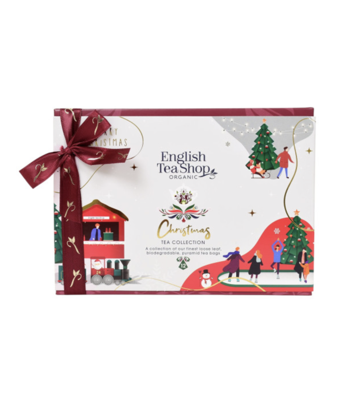 Vánoční kolekce čajových pyramidek pro prarodiče