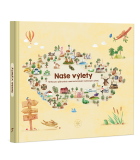 Naše výlety - Kniha pro plánování a zaznamenávání rodinných výletů