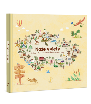 Naše výlety - Kniha pro plánování a zaznamenávání rodinných výletů