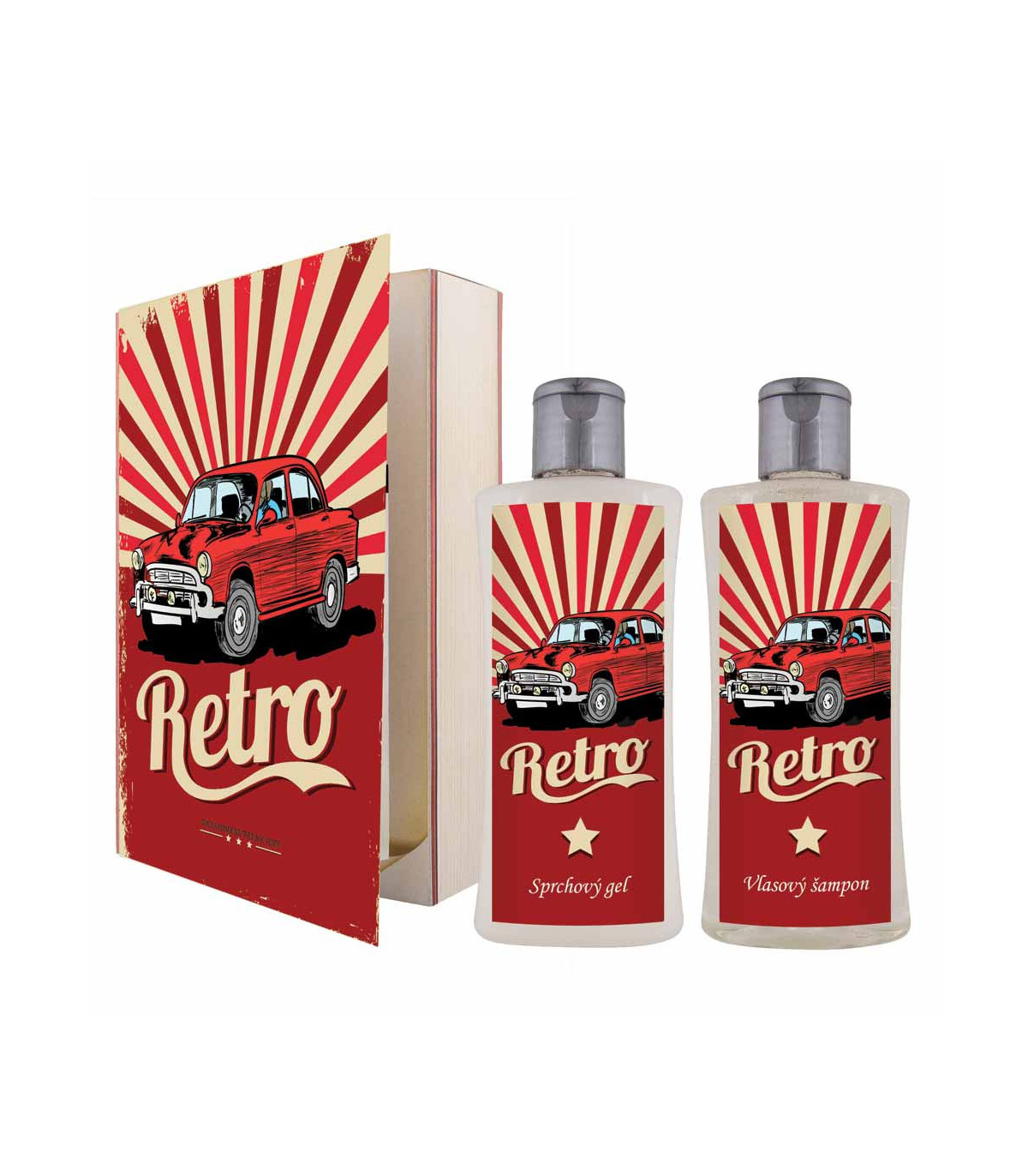 Kosmetický balíček Retro | dárek pro dědečka
