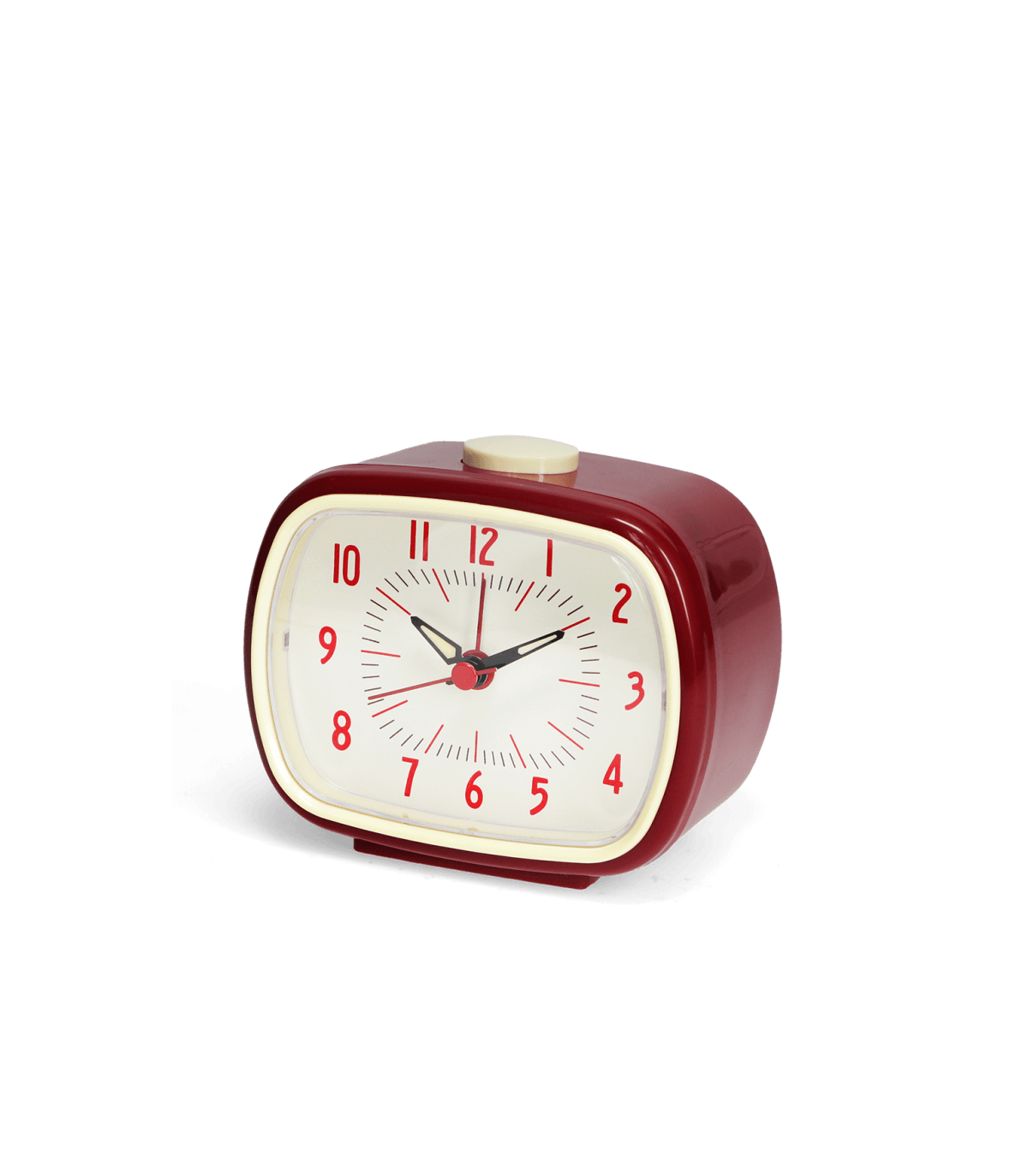 Retro budík červený