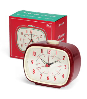 Retro budík červený