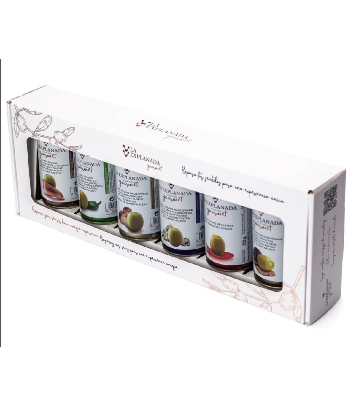 Dárková sada 6 druhů oliv – dárek pro prarodiče | Babičkářství